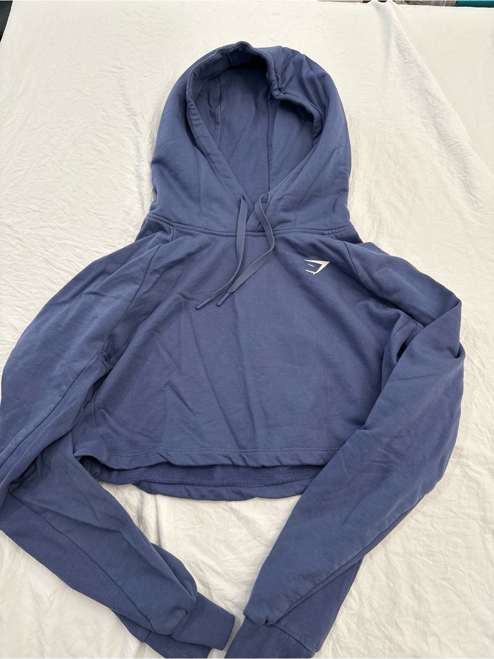 Gymshark Slate Blue Hooded Pullover
